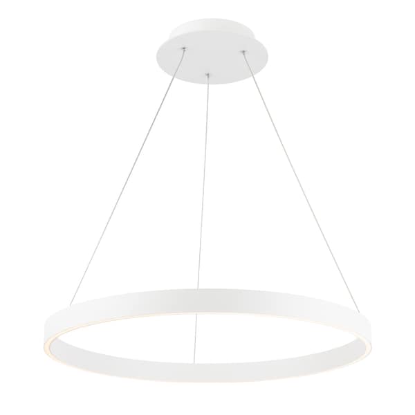 Dweled Sirius 24in LED Pendant 3000K in White PD-811 - main